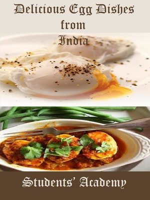 cover image of Delicious Egg Dishes from India